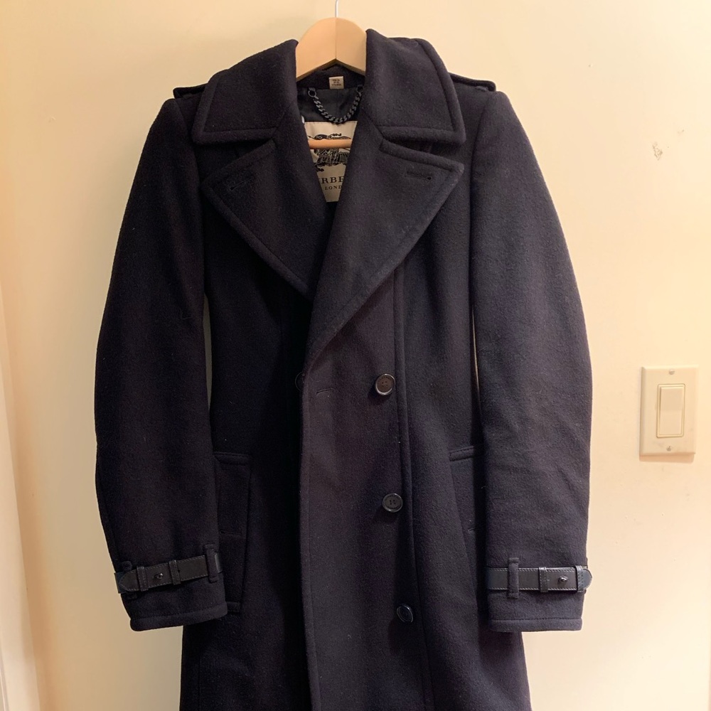 BURBERRY Wool & Cashmere Coat